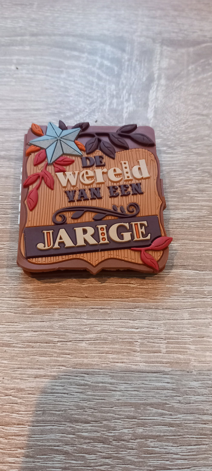De wereld van een jarige