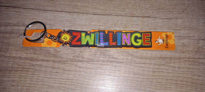 Sleutelhanger: Zwillinge