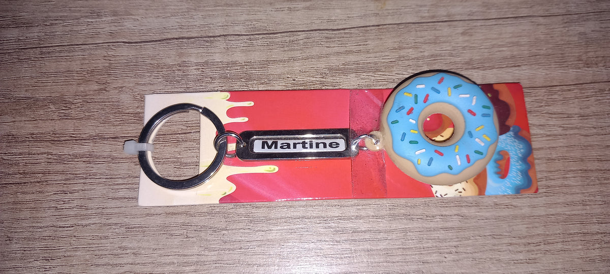 Sleutelhanger Martine met donut