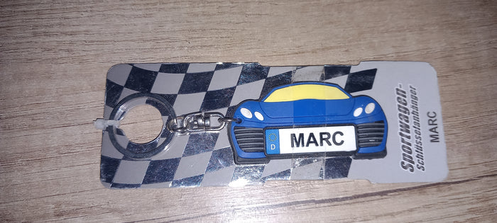 Sleutelhanger auto - Marc