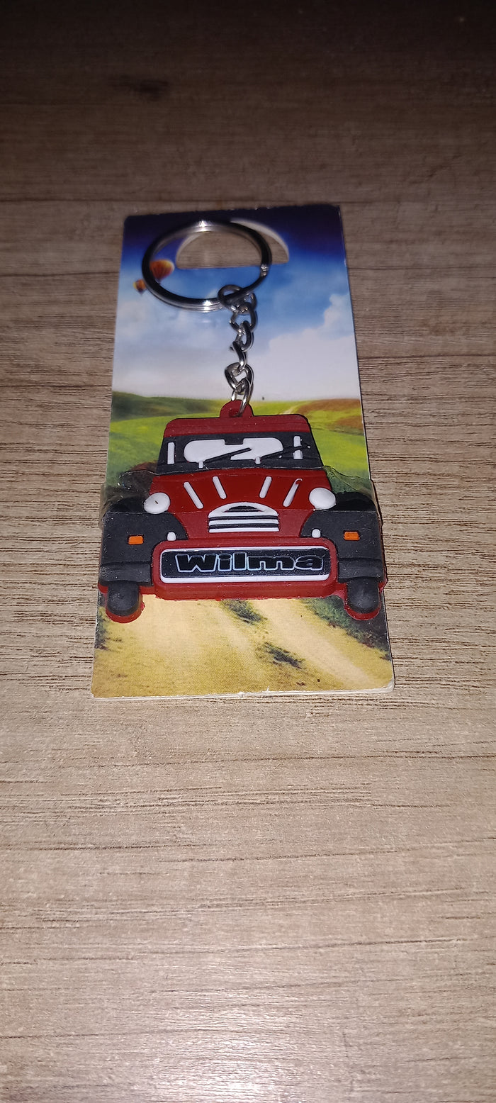 Sleutelhanger auto: Wilma