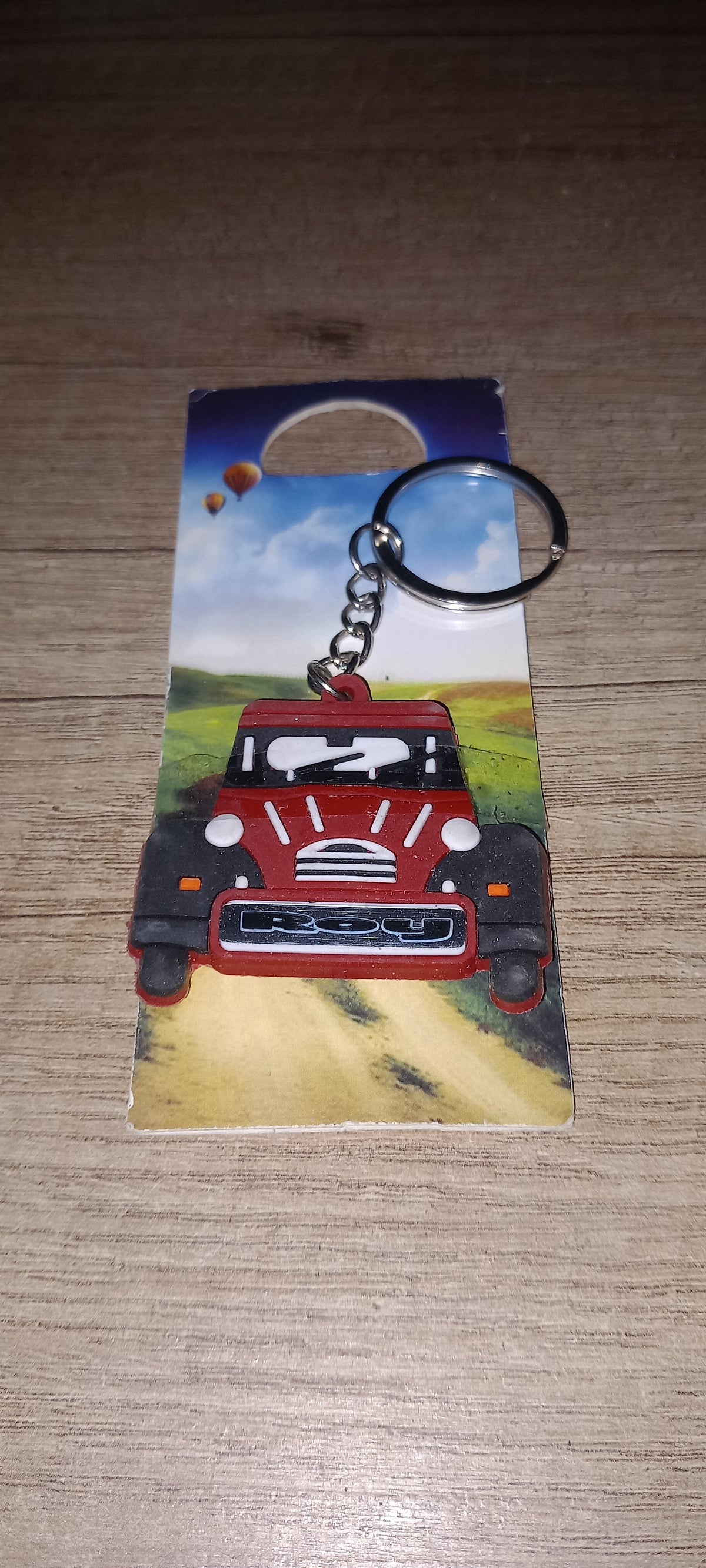 Sleutelhanger auto: Roy