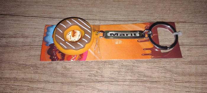 Sleutelhanger donut: Marit