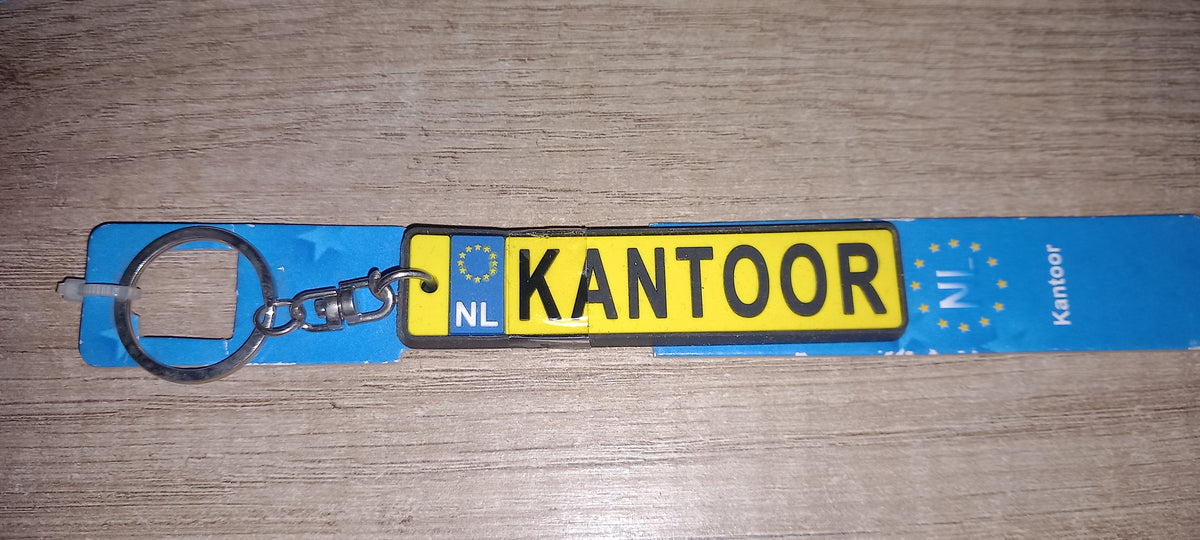 Sleutelhanger kenteken: Kantoor