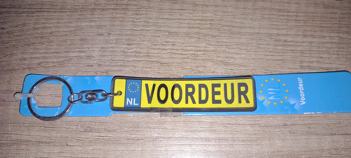 Sleutelhanger kenteken: Voordeur