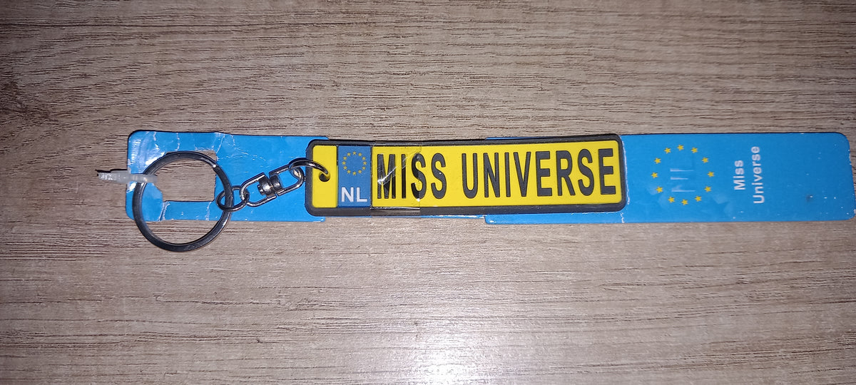 Sleutelhanger kenteken: Miss universe