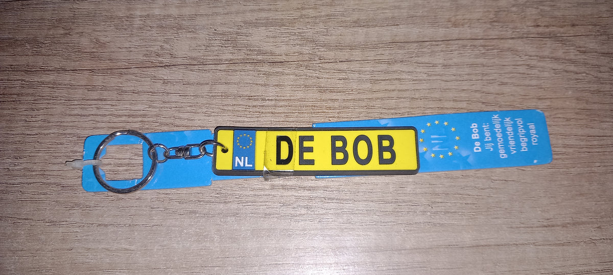 Sleutelhanger kenteken: De bob