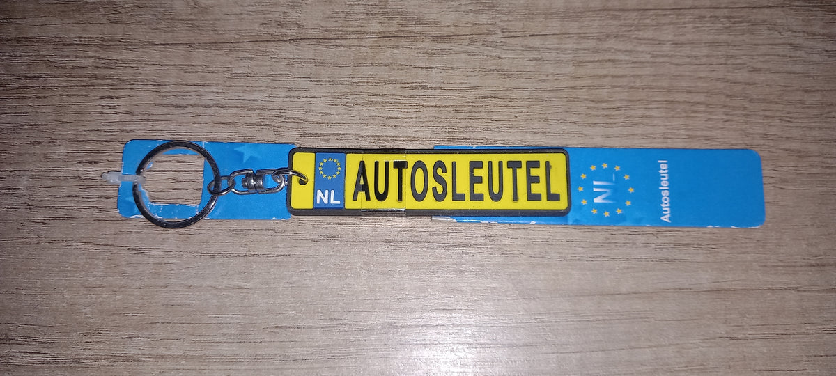 Sleutelhanger kenteken: Autosleutel