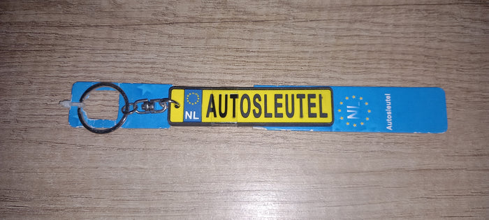 Sleutelhanger kenteken: Autosleutel