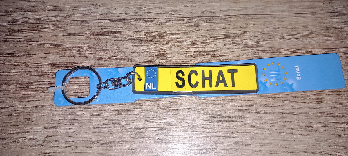 Sleutelhanger kenteken: Schat