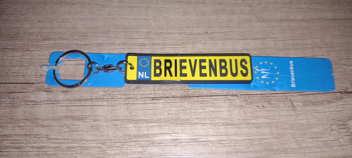 Sleutelhanger kenteken: Brievenbus