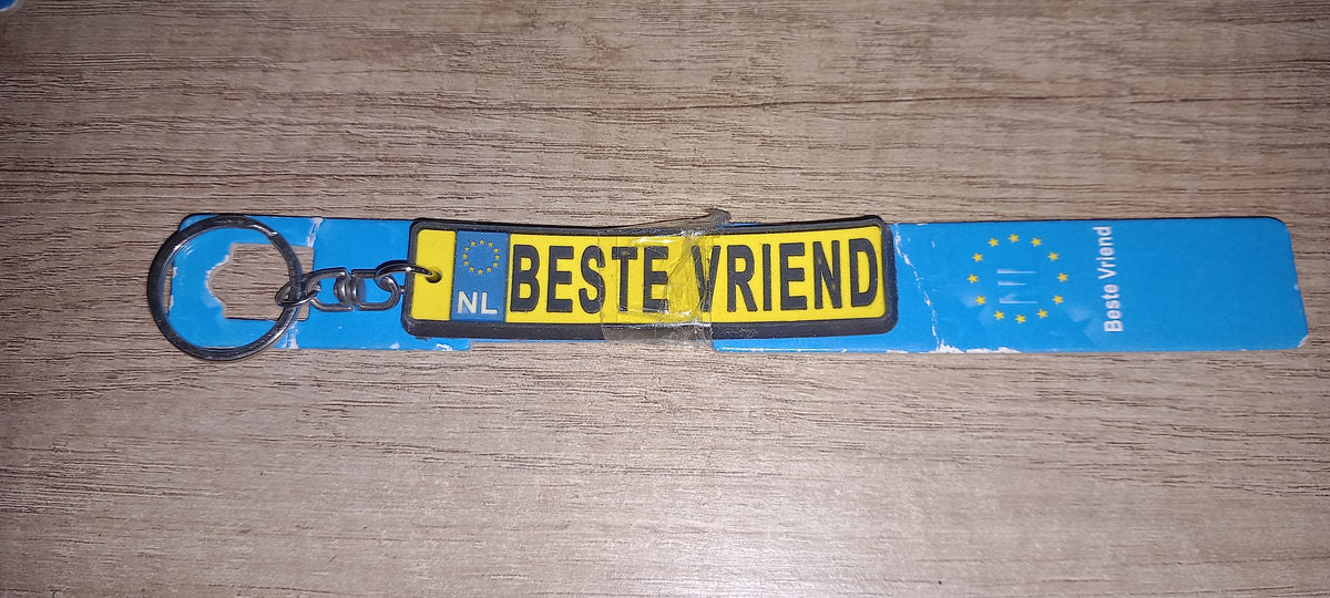 Sleutelhanger kenteken: Beste vriend