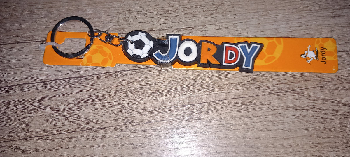 Sleutelhanger voetbal: Jordy