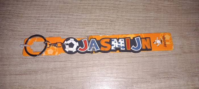 Sleutelhanger voetbal: Jasmijn