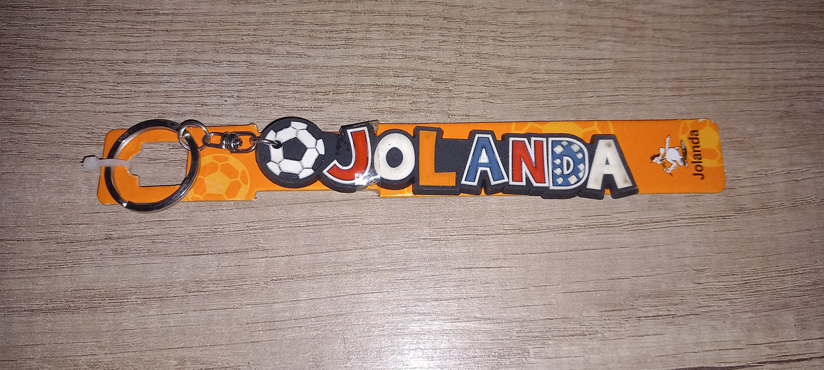 Sleutelhanger voetbal: Jolanda
