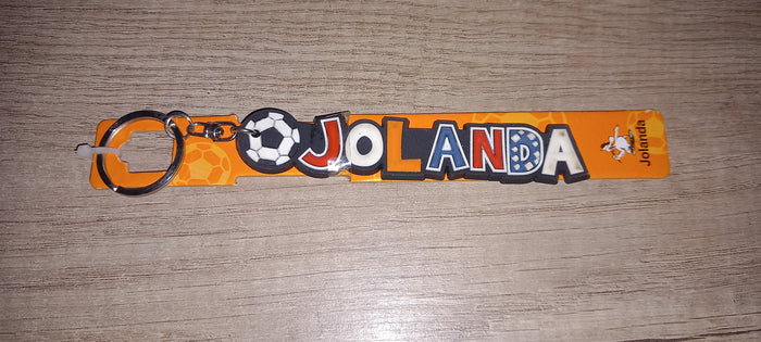 Sleutelhanger voetbal: Jolanda