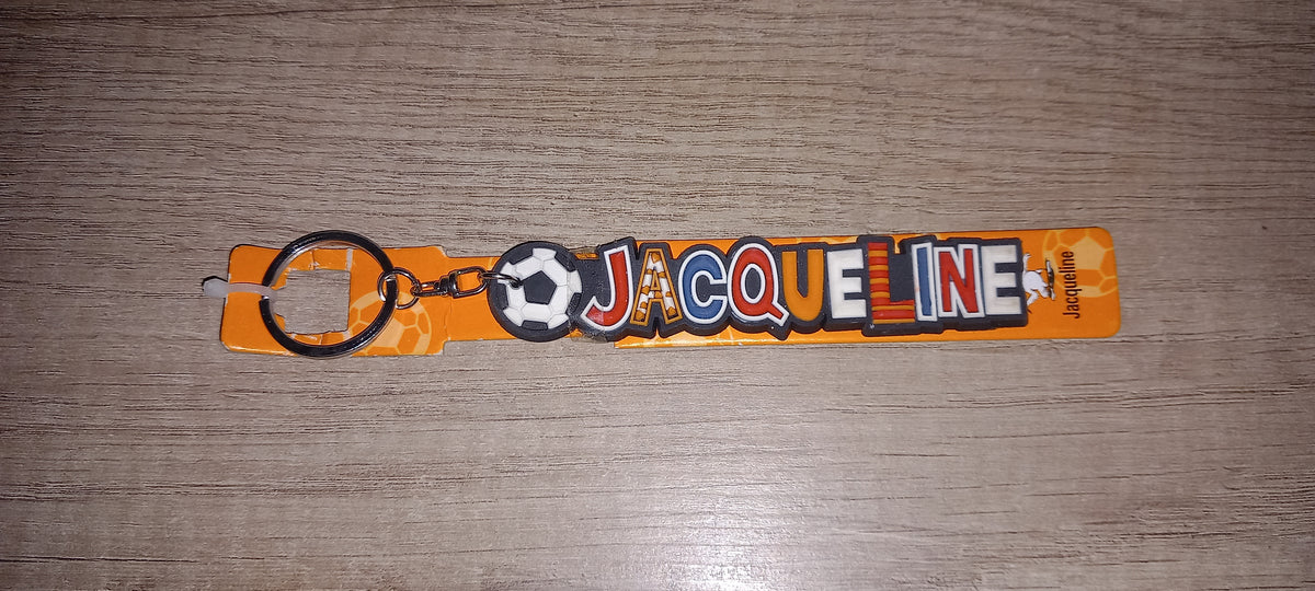Sleutelhanger voetbal: Jacqueline