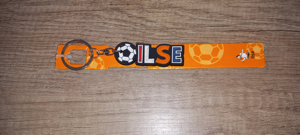 Sleutelhanger voetbal: Ilse