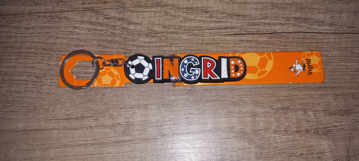 Sleutelhanger voetbal: Ingrid