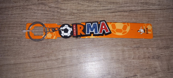 Sleutelhanger voetbal: Irma