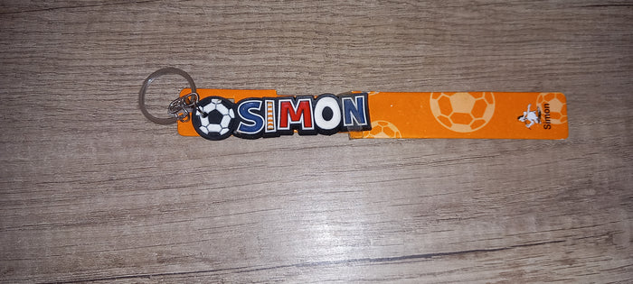 Sleutelhanger voetbal: Simon