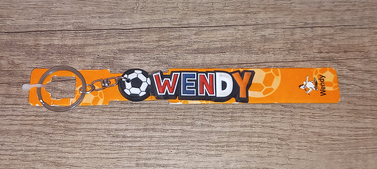 Sleutelhanger voetbal: Wendy