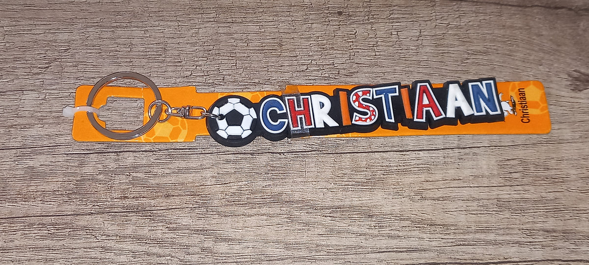 Sleutelhanger voetbal: Christiaan