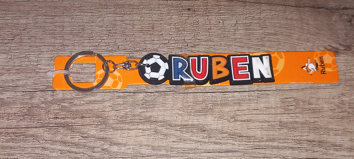 Sleutelhanger voetbal: Ruben