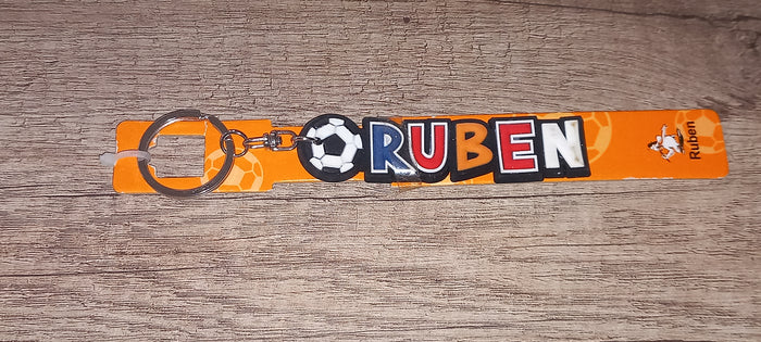 Sleutelhanger voetbal: Ruben