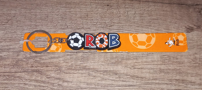Sleutelhanger voetbal: Rob