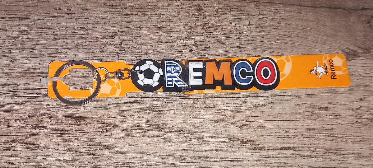 Sleutelhanger voetbal: Remco