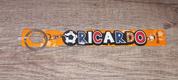 Sleutelhanger voetbal: Ricardo