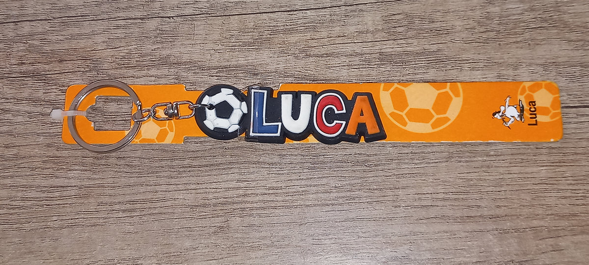 Sleutelhanger voetbal: Luca