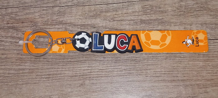 Sleutelhanger voetbal: Luca
