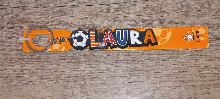 Sleutelhanger voetbal: Laura