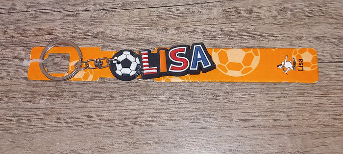 Sleutelhanger voetbal: Lisa