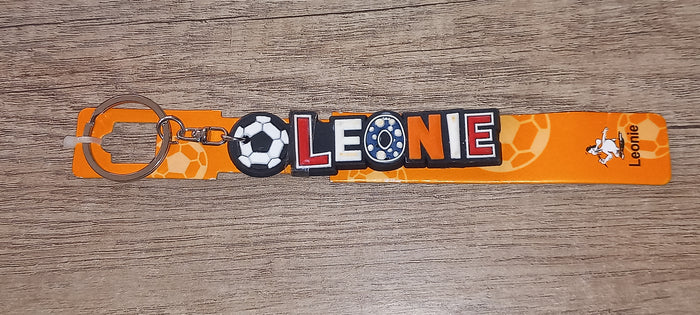 Sleutelhanger voetbal: Leonie