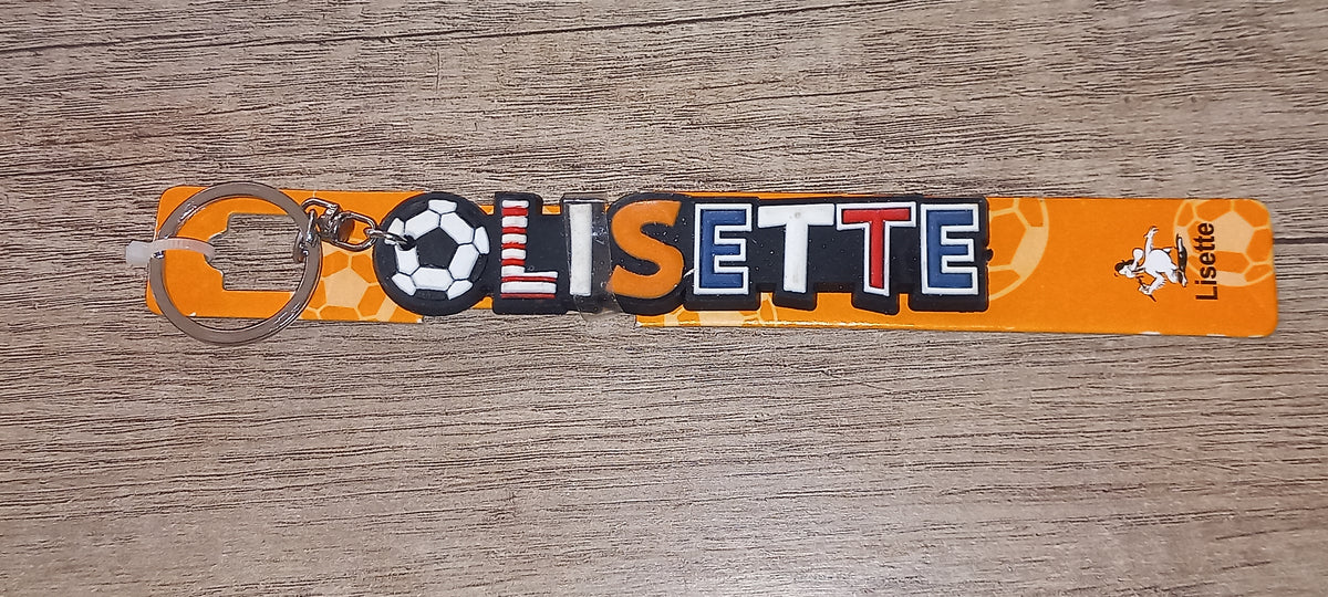 Sleutelhanger voetbal: Lisette
