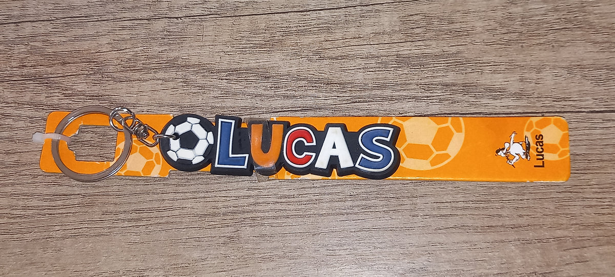 Sleutelhanger voetbal: Lucas