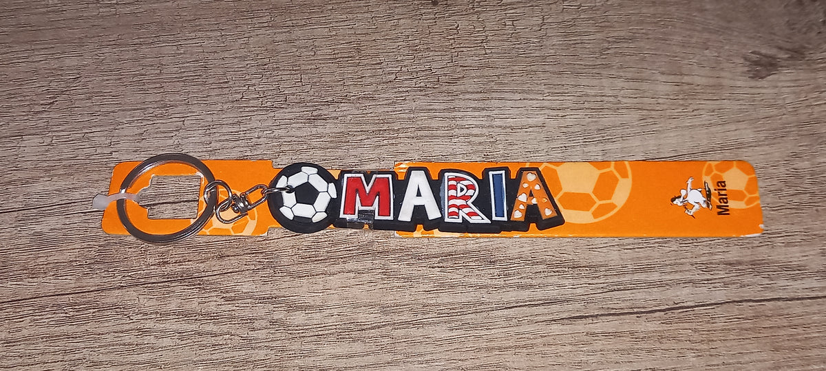 Sleutelhanger voetbal: Maria
