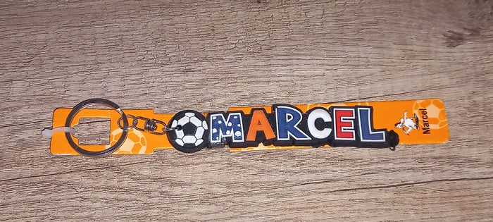 Sleutelhanger voetbal: Marcel