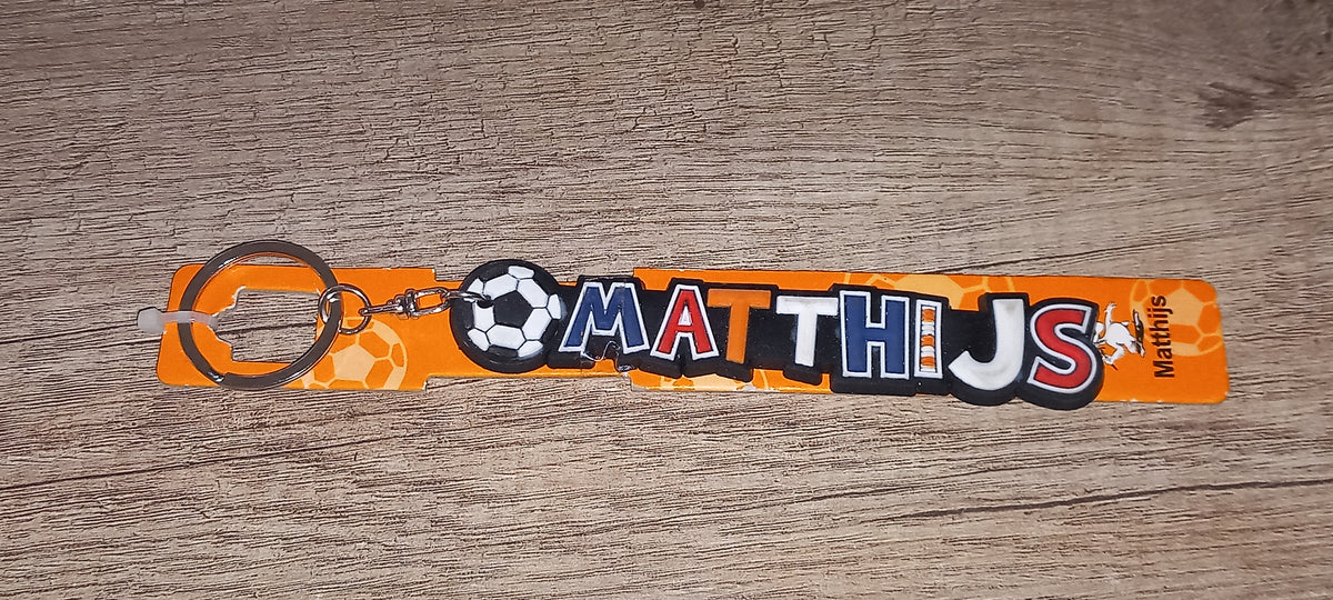 Sleutelhanger voetbal: Matthijs