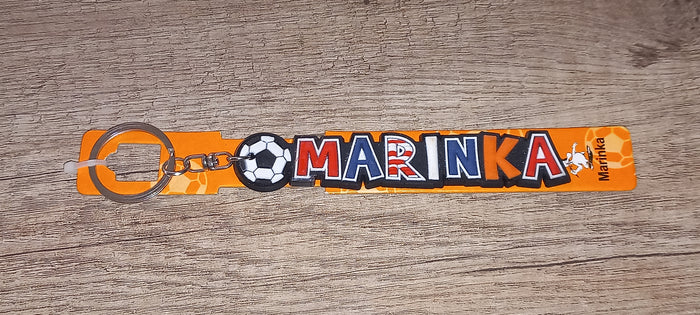 Sleutelhanger voetbal: Marinka