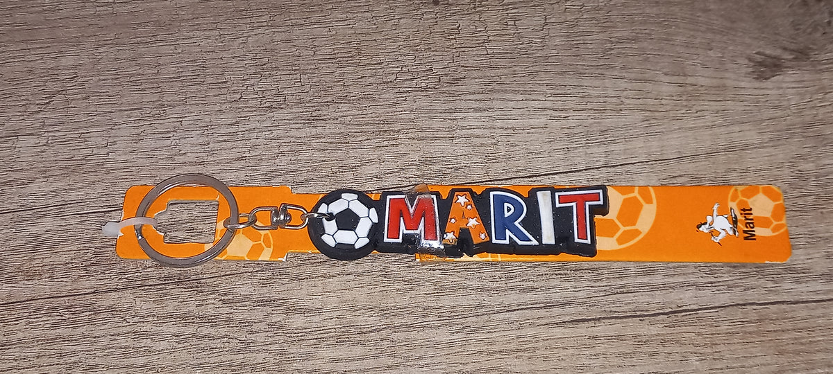 Sleutelhanger voetbal: Marit