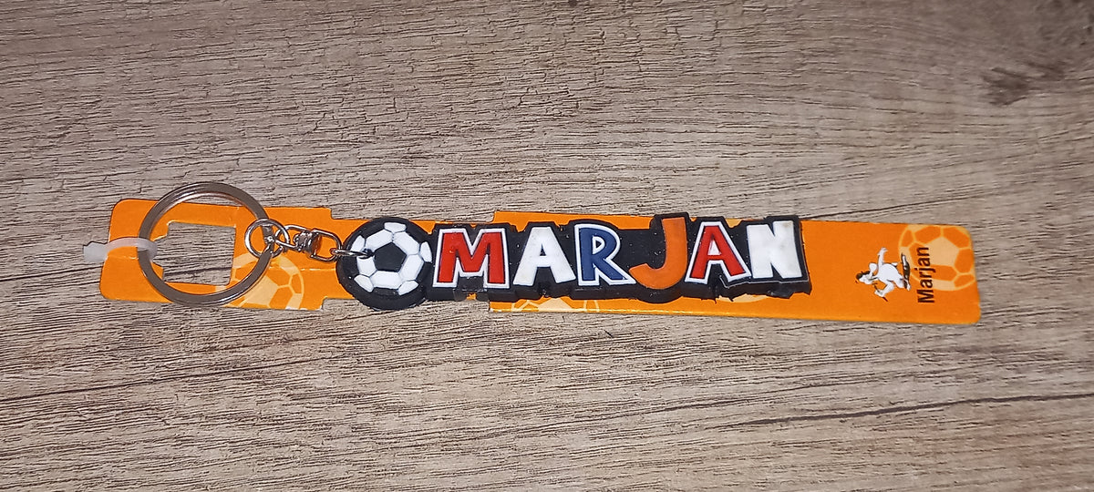 Sleutelhanger voetbal: Marjan