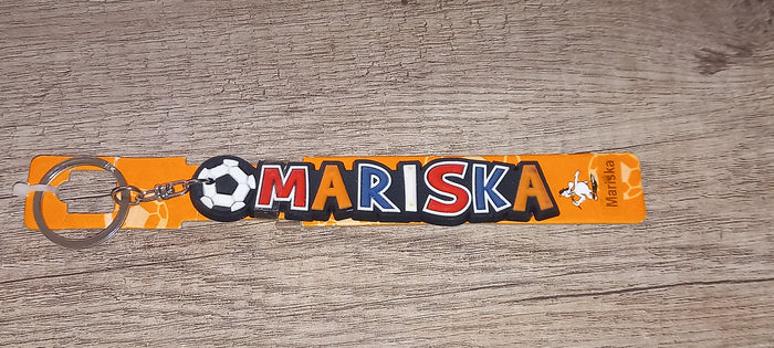 Sleutelhanger voetbal: Mariska