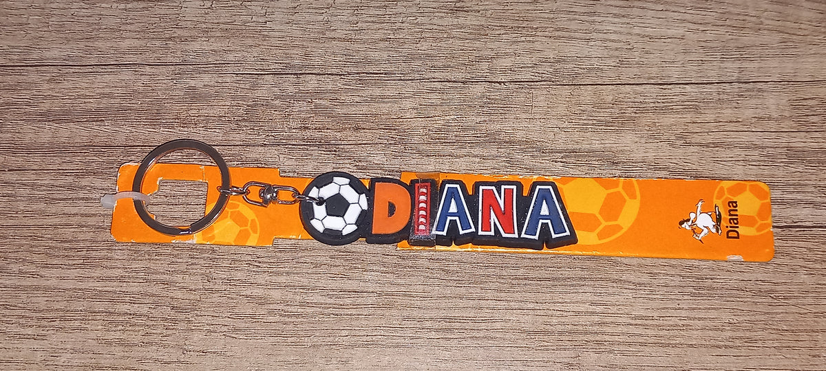 Sleutelhanger voetbal: Diana
