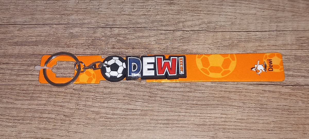 Sleutelhanger voetbal: Dewi
