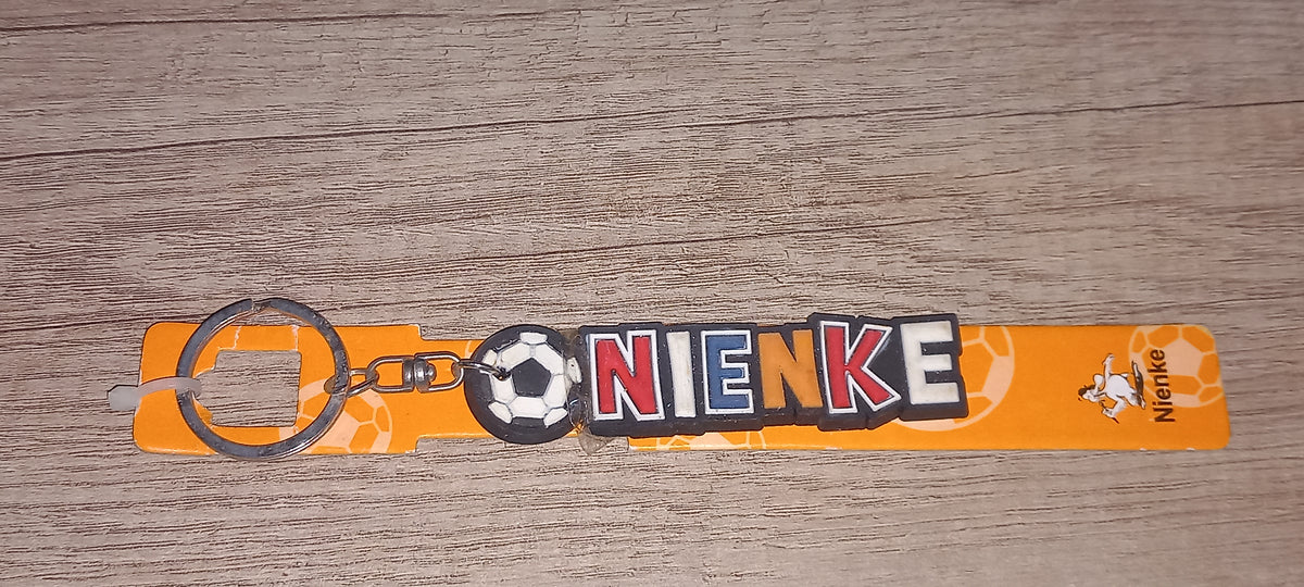 Sleutelhanger voetbal: Nienke