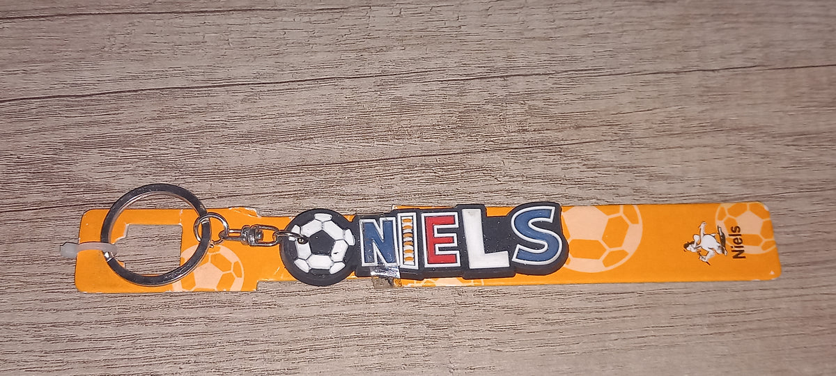 Sleutelhanger voetbal: Niels